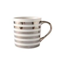 Load image into Gallery viewer, Creative Ceramic Mug Set with spoon lid Tea Milk Cup Nordic Style Coffee Mugs Large Capacity 300 ML Home Kitchen Drinkware