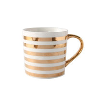 Load image into Gallery viewer, Creative Ceramic Mug Set with spoon lid Tea Milk Cup Nordic Style Coffee Mugs Large Capacity 300 ML Home Kitchen Drinkware