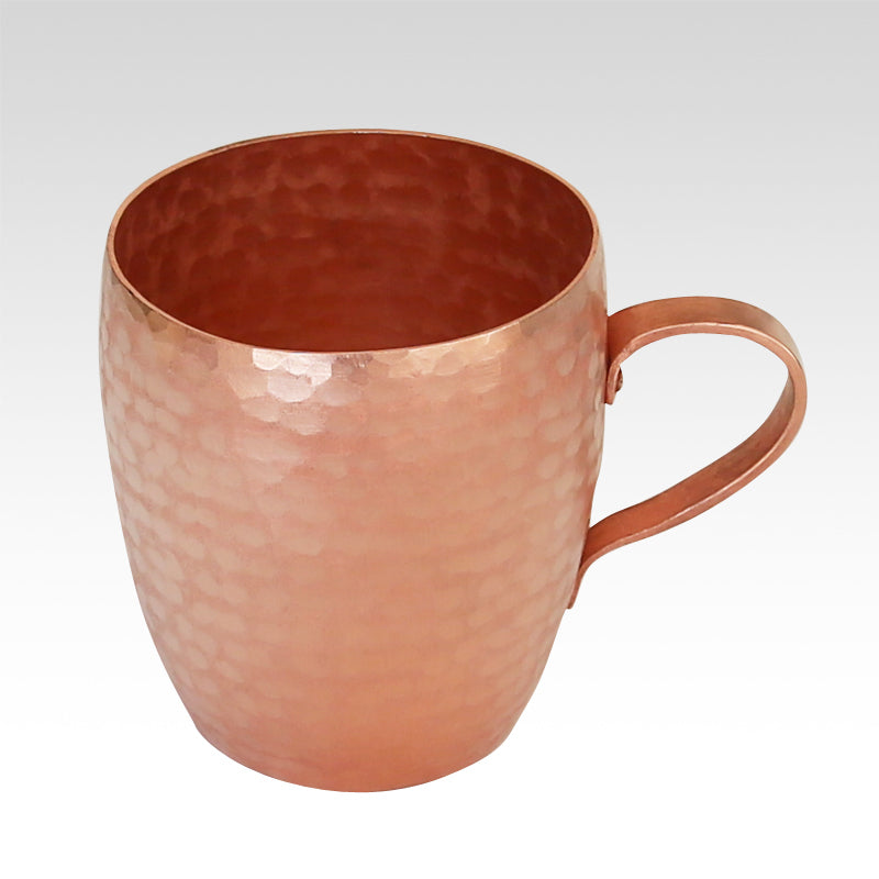Hanmade thickened pure copper retro cup teacup purple copper beer water milk wine cup drinkware tableware mug